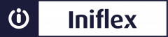 logo azul marinho iniflex